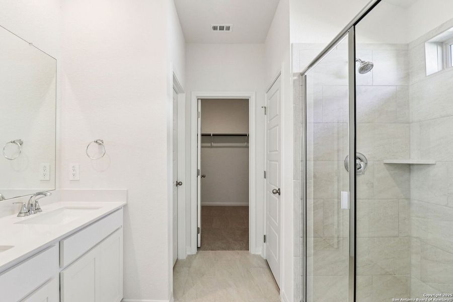 Furnished interior view inside a new home in Royal Crest, San Antonio (Image 5). Furnished interior view inside a new home in Royal Crest, San Antonio (Image 5).