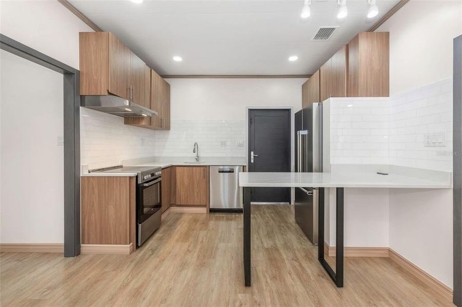 Furnished interior view inside a new home in , St. Petersburg (Image 5).