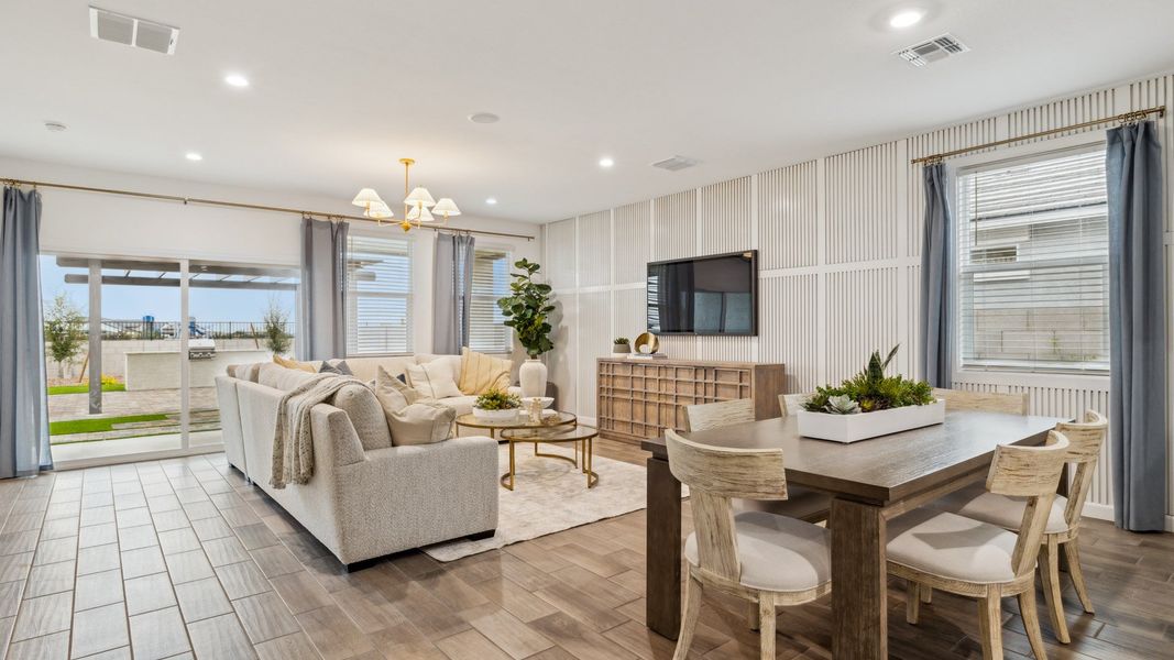 Furnished interior view inside a new home in Anthem at Merrill Ranch, Florence (Image 9).