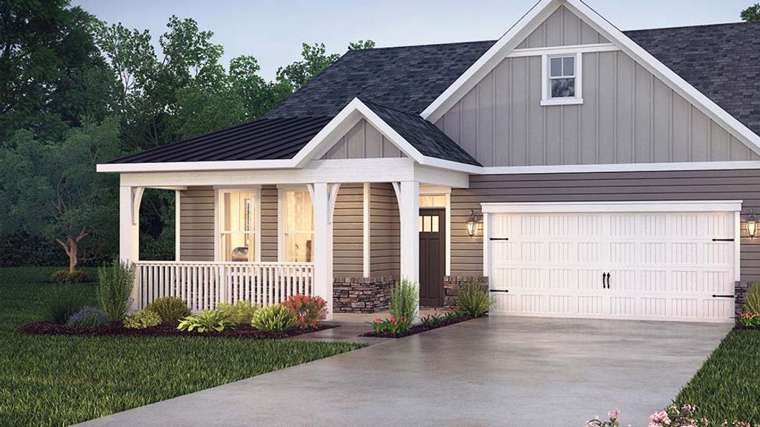 Representative exterior photo of a completed home built from the Birch by D.R. Horton in Avalon, Gastonia, NC (Image 2). Representative exterior photo of a completed home built from the Birch by D.R. Horton in Avalon, Gastonia, NC (Image 2).