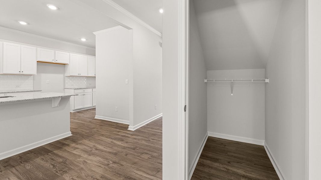 Representative unfurnished interior of a home built from the Halton by D.R. Horton in Parkside at Carter Grove, Cartersville (Image 23). Representative unfurnished interior of a home built from the Halton by D.R. Horton in Parkside at Carter Grove, Cartersville (Image 23).