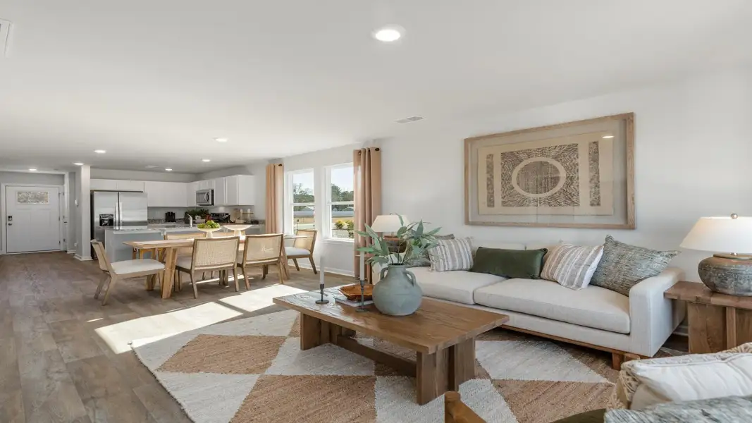 Furnished interior view inside a new home in McKenzie Gardens, Brunswick (Image 10).