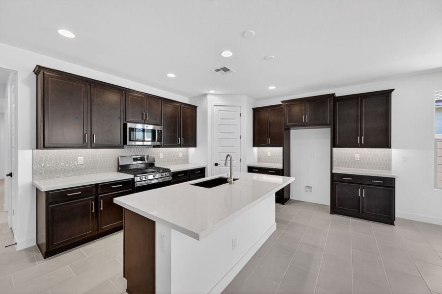 Furnished interior view inside a new home in Artisan at Asante, Surprise (Image 8).