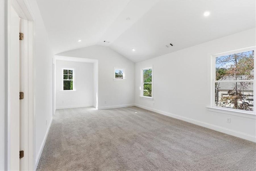 Spacious, unfurnished interior of a new home in The Estates at Hurricane Pointe, Douglasville (Image 42).