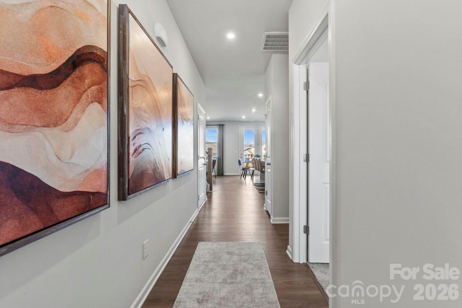 Furnished interior view inside a new home in Blue Sky Meadows, Monroe (Image 6).