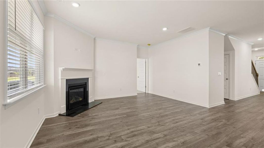 Spacious, unfurnished interior of a new home in The Preserve at Agricultural Village, Perry (Image 13).