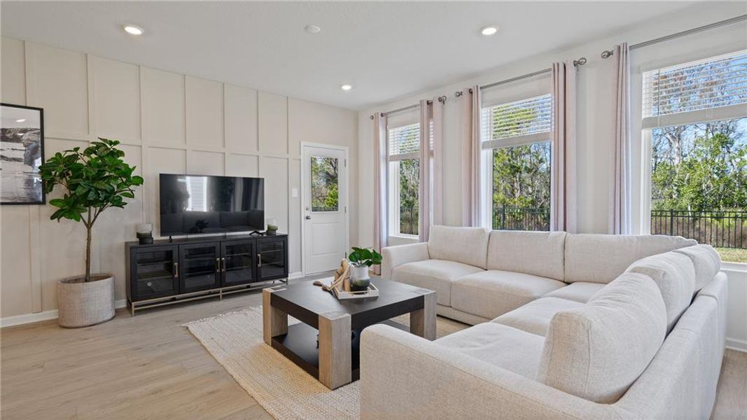 Furnished interior view inside a new home in , Clermont (Image 6).