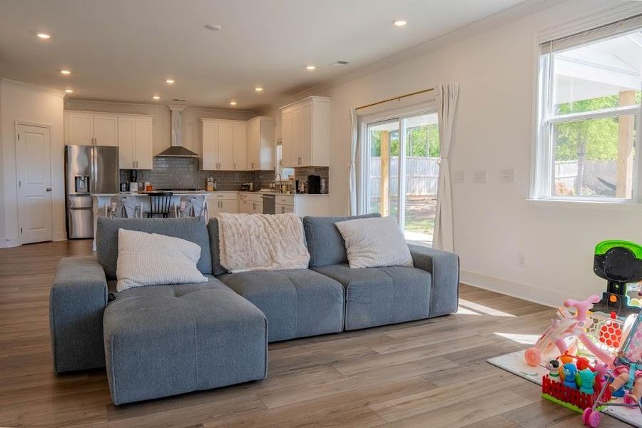 Furnished interior view inside a new home in Park at Ansleigh Farms, Dallas (Image 9).