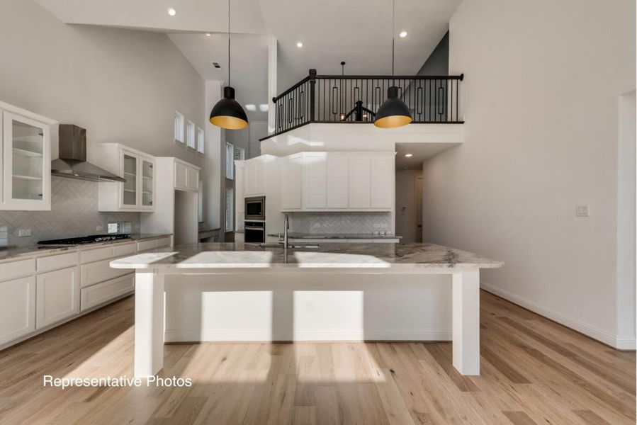 Representative furnished interior of a home built from the Grand Tour by Grand Homes in Providence Cove, McKinney (Image 5).