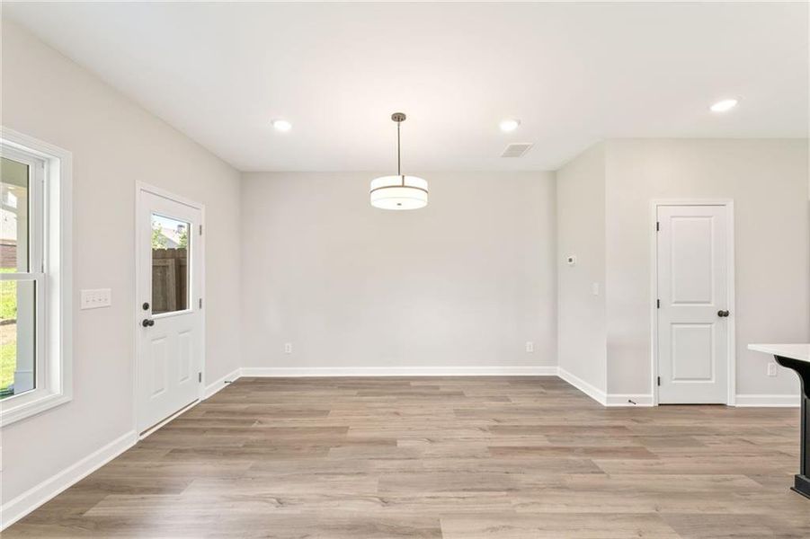 Spacious, unfurnished interior of a new home in Wilkins Walk, Mableton (Image 23). Spacious, unfurnished interior of a new home in Wilkins Walk, Mableton (Image 23).