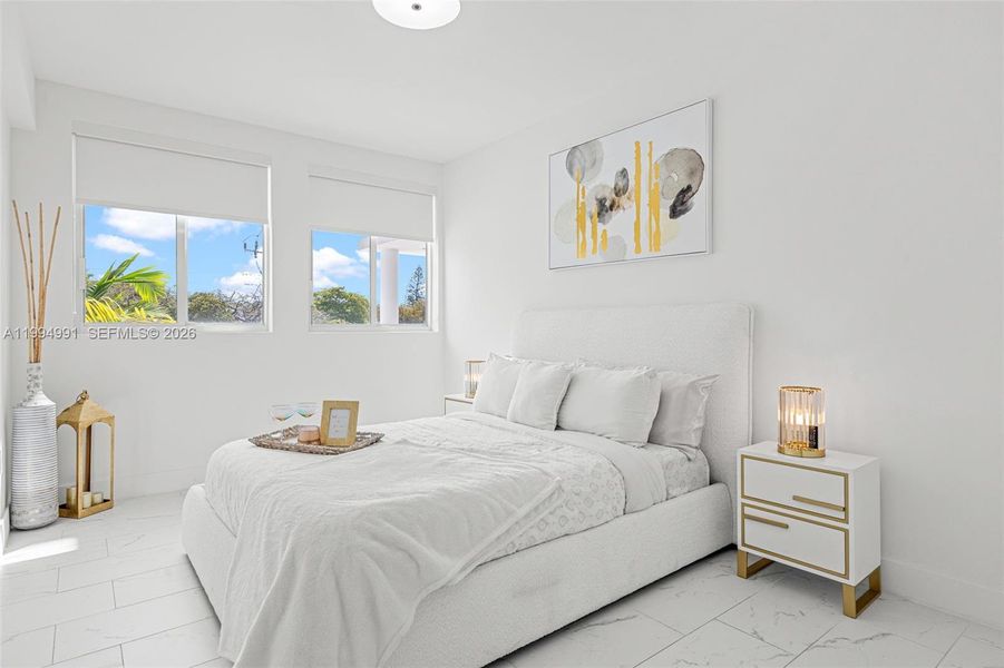 Furnished interior view inside a new home in , Hollywood (Image 6).