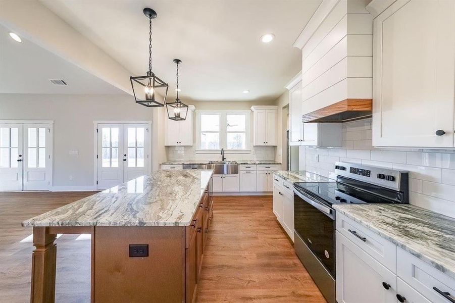 Furnished interior view inside a new home in , Rockmart (Image 12).