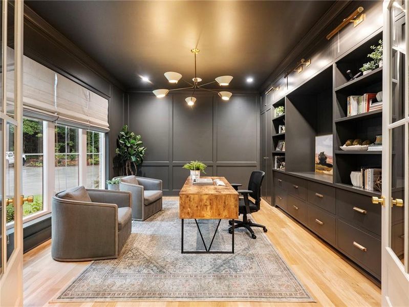 Furnished interior view inside a new home in , Buford (Image 14). Furnished interior view inside a new home in , Buford (Image 14).