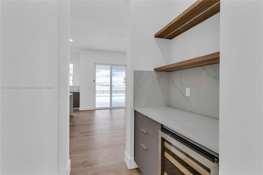 Furnished interior view inside a new home in Arden: The Waterford Collection, Loxahatchee (Image 18).