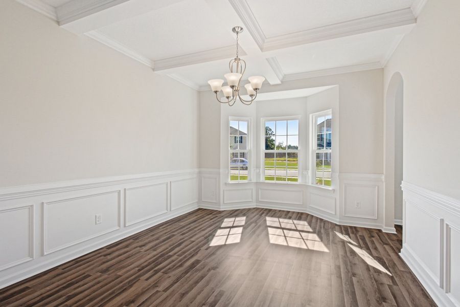 Representative unfurnished interior of a home built from the The Sunbury by RTS Homes in Doctor's Creek, Ludowici (Image 13).