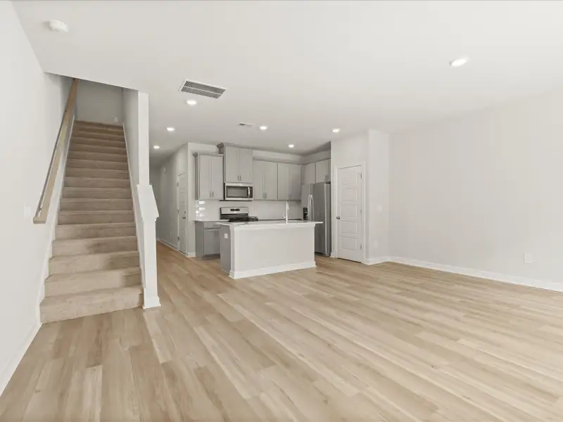 Spacious, unfurnished interior of a new home in Avalon Townes, Lyman (Image 11). Spacious, unfurnished interior of a new home in Avalon Townes, Lyman (Image 11).