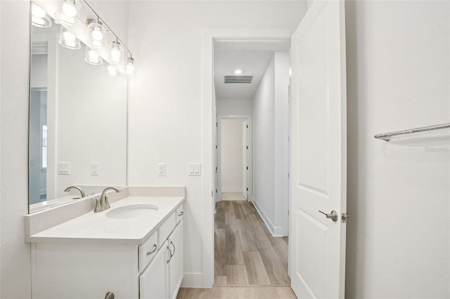 Furnished interior view inside a new home in Eagles Cove at Mirada, San Antonio (Image 9).