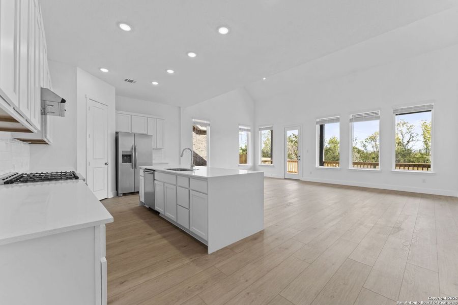 Furnished interior view inside a new home in , New Braunfels (Image 10). Furnished interior view inside a new home in , New Braunfels (Image 10).