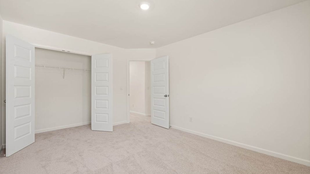 Representative unfurnished interior of a home built from the Hillcrest by D.R. Horton in Shoal Creek, Hampton (Image 19). Representative unfurnished interior of a home built from the Hillcrest by D.R. Horton in Shoal Creek, Hampton (Image 19).