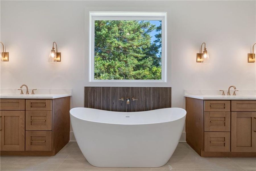 Furnished interior view inside a new home in , Woodstock (Image 19).