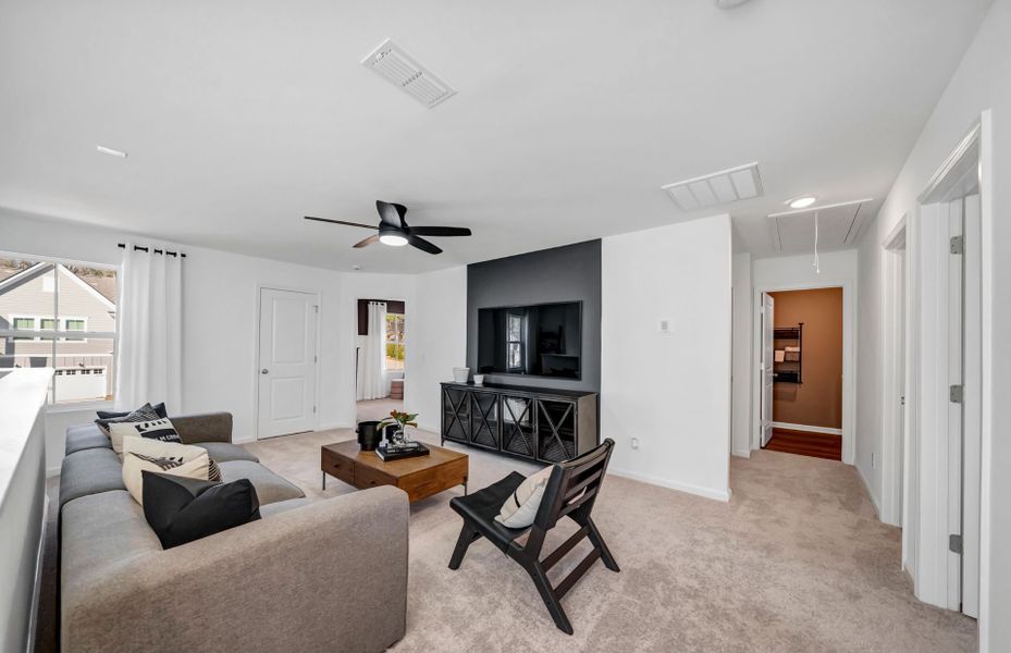 Furnished interior view inside a new home in Grand Arbor, Blythewood (Image 14).