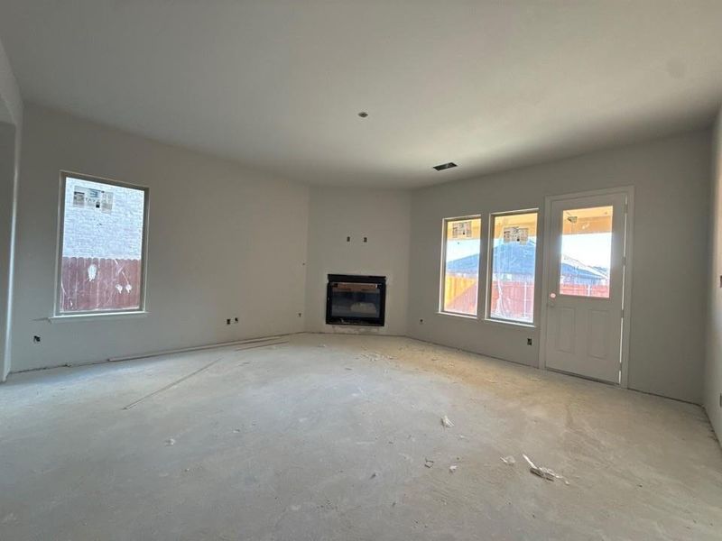 In-progress construction of a new home in Morningstar, Aledo, TX (Image 4).