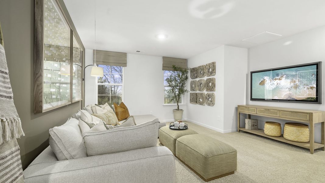 Furnished interior view inside a new home in Bryson Park, Lexington (Image 26).