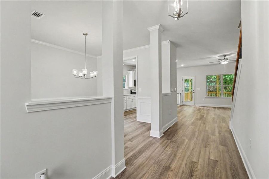 Spacious, unfurnished interior of a new home in Magnolia Villas, Cornelia (Image 29). Spacious, unfurnished interior of a new home in Magnolia Villas, Cornelia (Image 29).