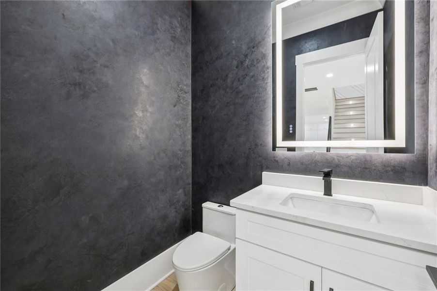 Furnished interior view inside a new home in , Buford (Image 7).