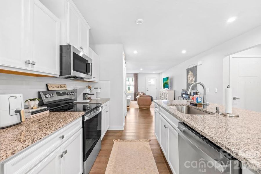 Furnished interior view inside a new home in , Troutman (Image 8).