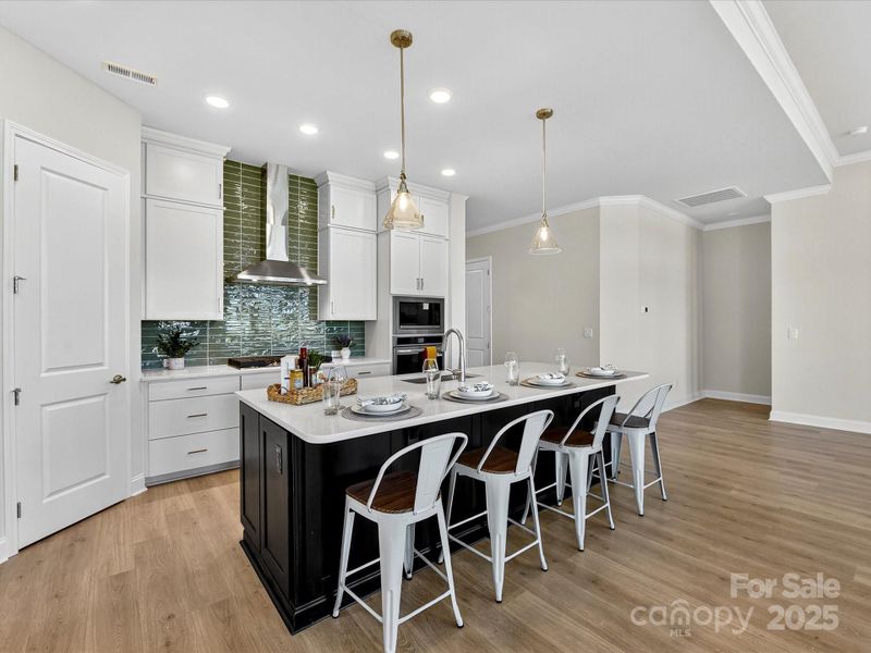 Furnished interior view inside a new home in Encore at Streamside - Tradition Series, Waxhaw (Image 13).