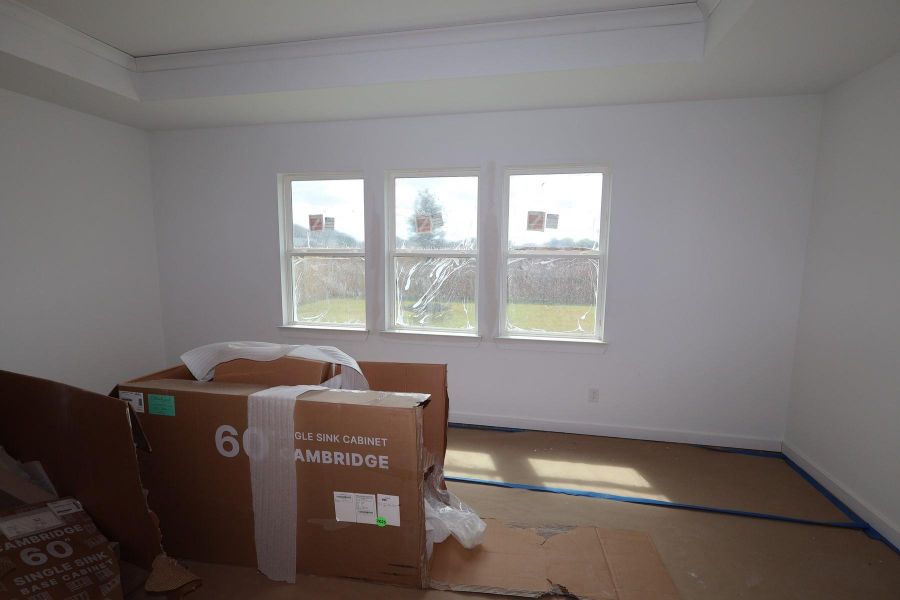 Primary suite - still under construction!