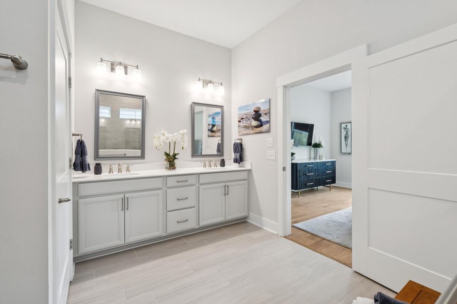 Furnished interior view inside a new home in , Mount Pleasant (Image 16). Furnished interior view inside a new home in , Mount Pleasant (Image 16).