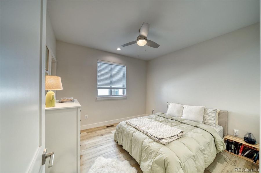 Upstairs primary bedroom