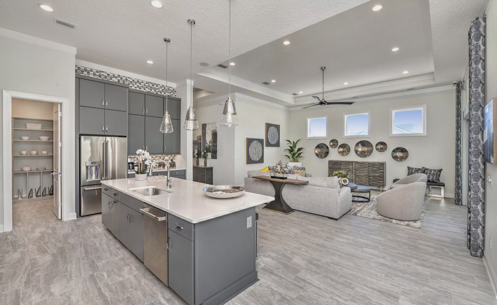 Furnished interior view inside a new home in Seven Pines, Jacksonville (Image 15).