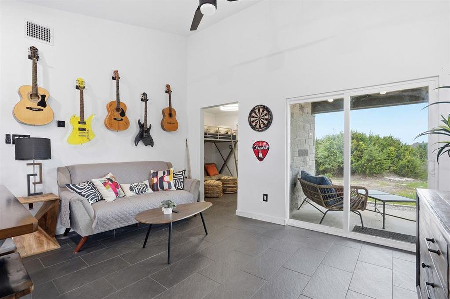 Furnished interior view inside a new home in , Granbury (Image 30).