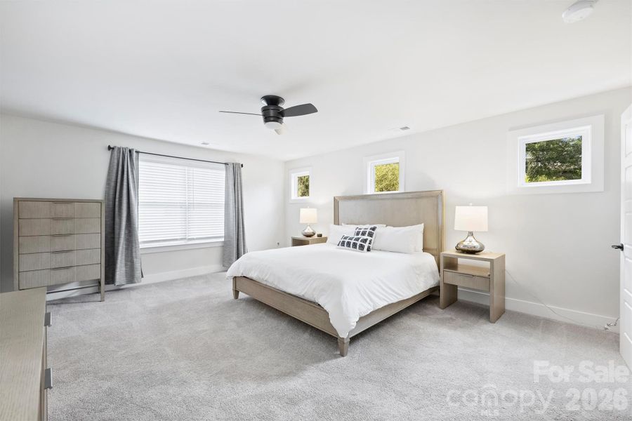 Furnished interior view inside a new home in , Charlotte (Image 16).