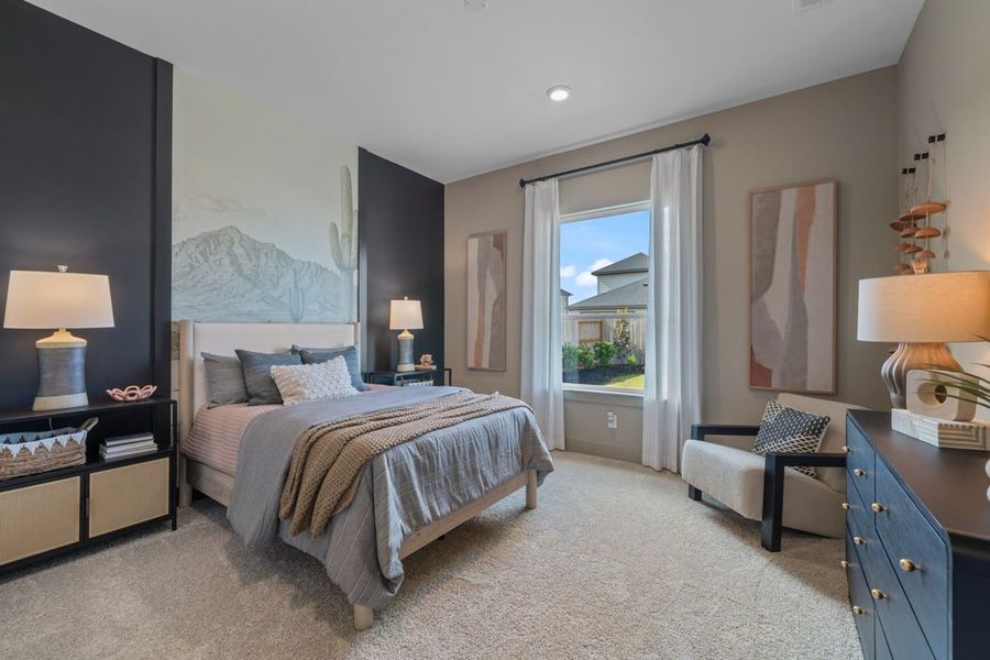 Furnished interior view inside a new home in Attwater, Waller (Image 36).