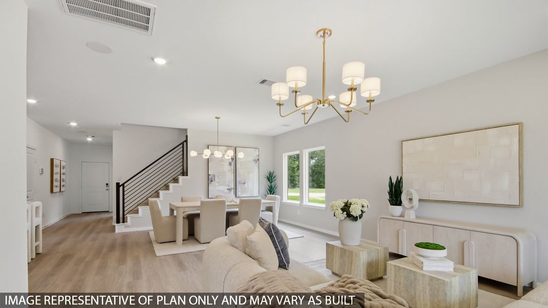 Furnished interior view inside a new home in Medina, Dayton (Image 9).