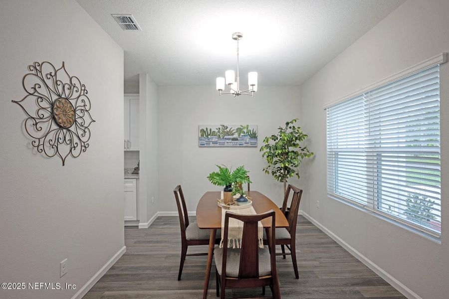 Furnished interior view inside a new home in , Jacksonville (Image 5).