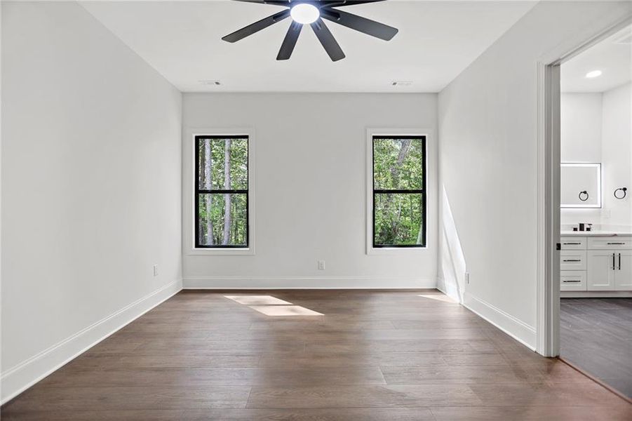Spacious, unfurnished interior of a new home in , Chattahoochee Hills (Image 57).
