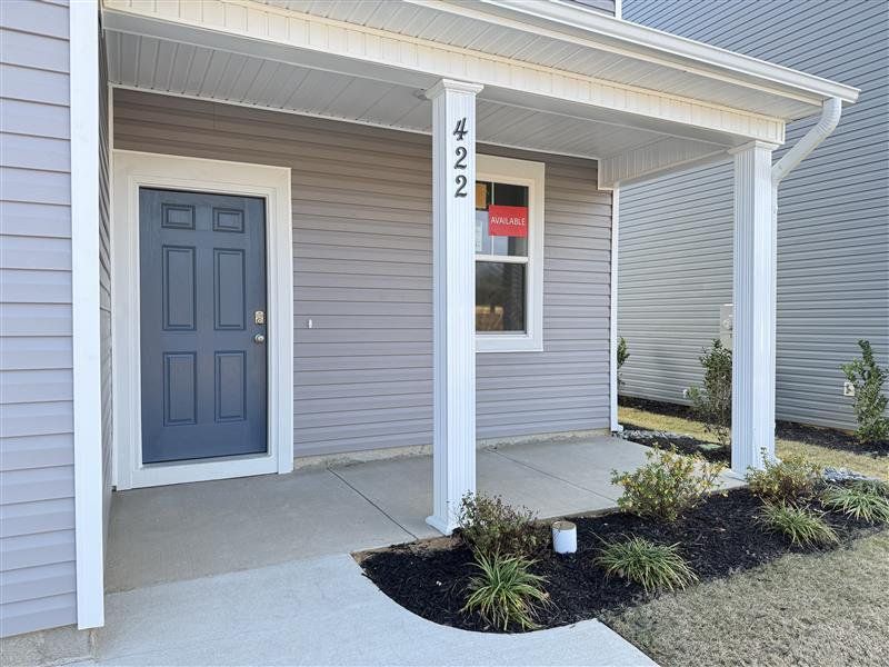 Exterior details and patio area of a home in Windsor, North Augusta (Image 3).