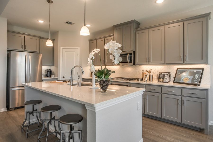 Furnished interior view inside a new home in Wildridge, Oak Point (Image 14).