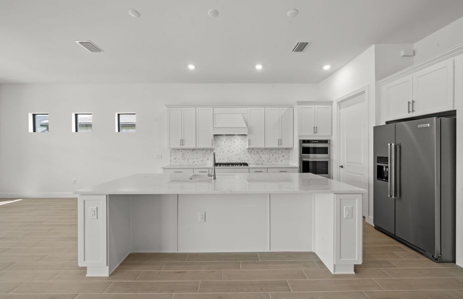 Furnished interior view inside a new home in Terreno, Naples (Image 9).
