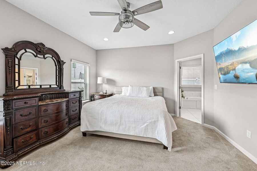 Furnished interior view inside a new home in Cordova Palms, St. Augustine (Image 25).