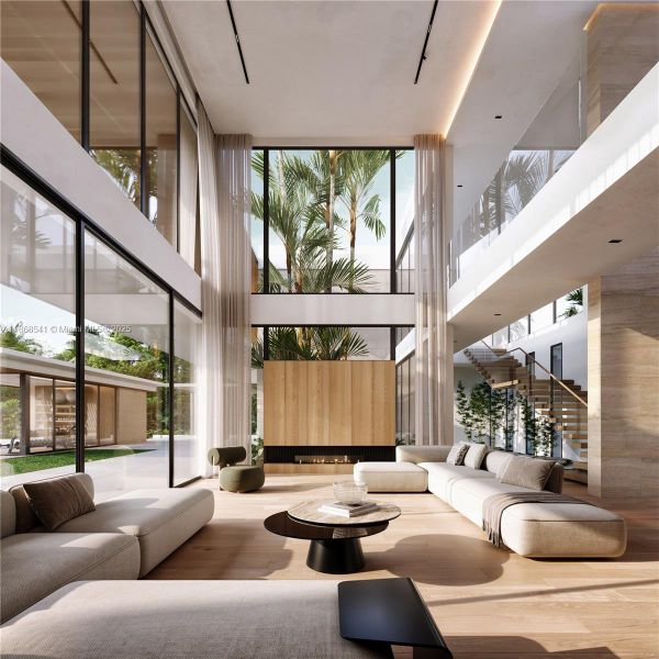 Furnished interior view inside a new home in , Miami (Image 10). Furnished interior view inside a new home in , Miami (Image 10).