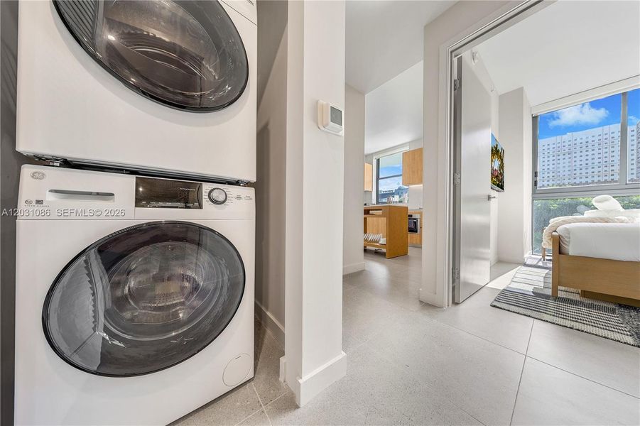 Furnished interior view inside a new home in , Miami (Image 9).