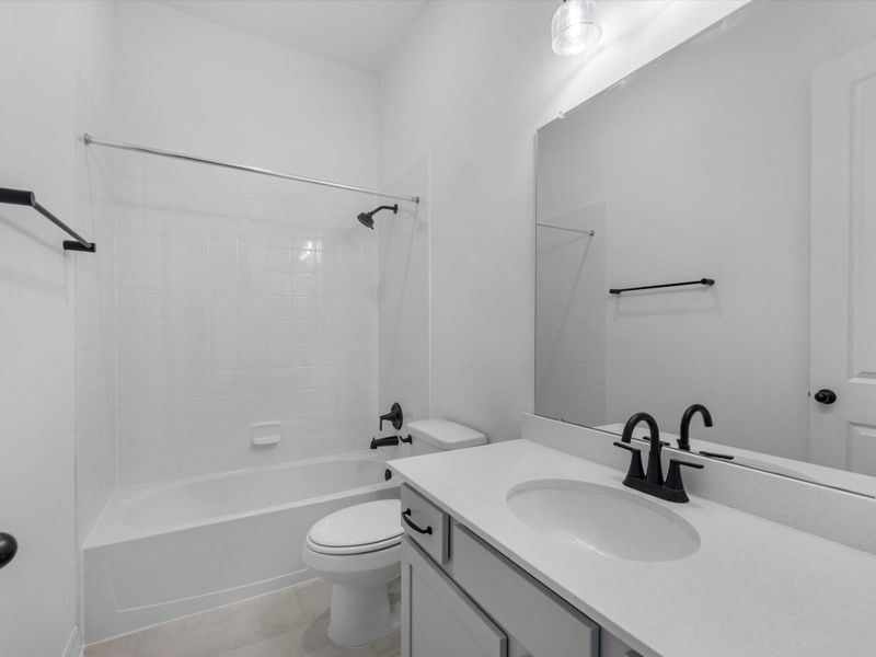 Furnished interior view inside a new home in Wildrye, Waller (Image 9).