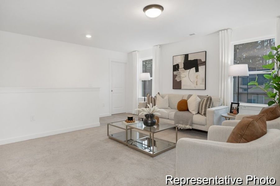 Furnished interior view inside a new home in Shay Crossing, Salisbury (Image 12).