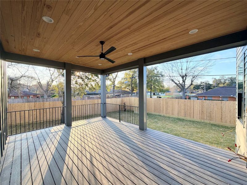 2203 Cheshire - Outdoor Patio - Construction Status as of 2/13/2026 2203 Cheshire - Outdoor Patio - Construction Status as of 2/13/2026